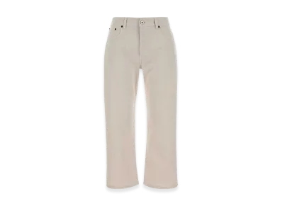 MIU MIU Women's Cotton Pant "White/Ivory"