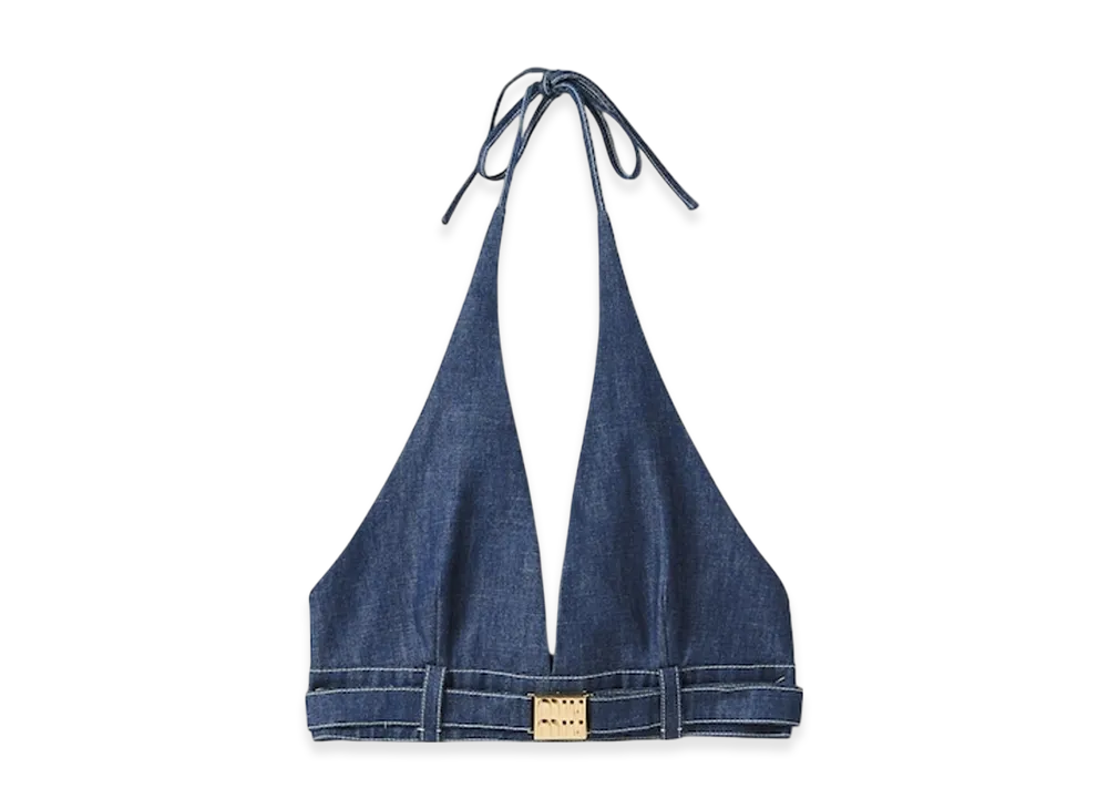 MIU MIU Women's Denim Top "Navy"