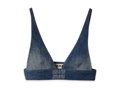 MIU MIU Women's Denim Top "Navy"