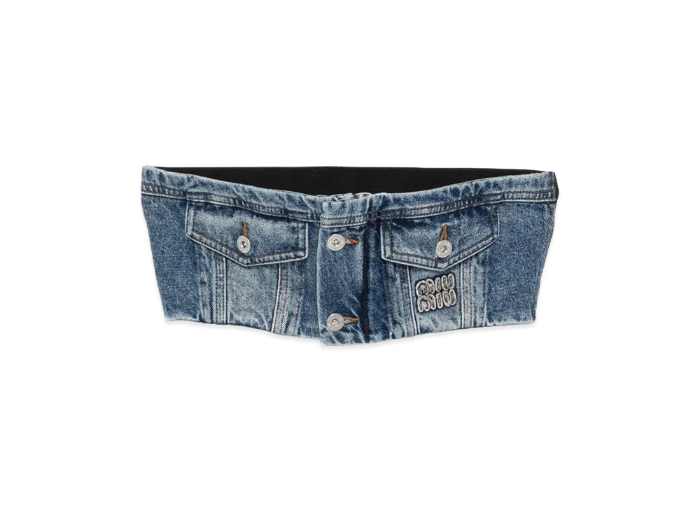 MIU MIU Women's Top "Navy"
