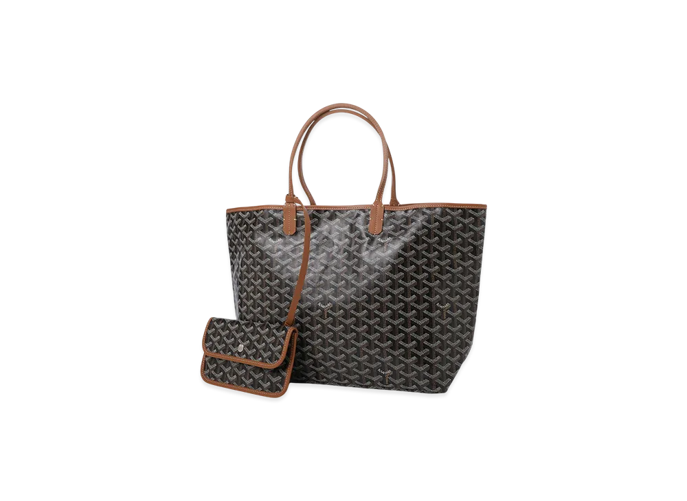 GOYARD Saint Louis PM "Black/Tan"