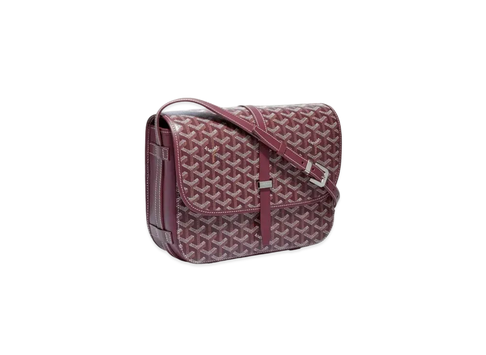 Goyard Belvedere MM Bag "Burgundy"