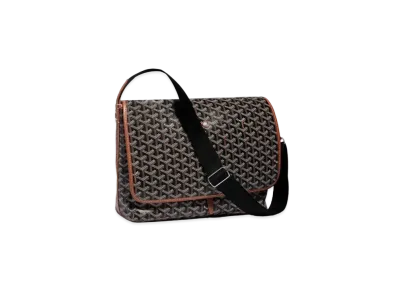 Goyard Capetien MM Messenger Bag "Black/Brown"
