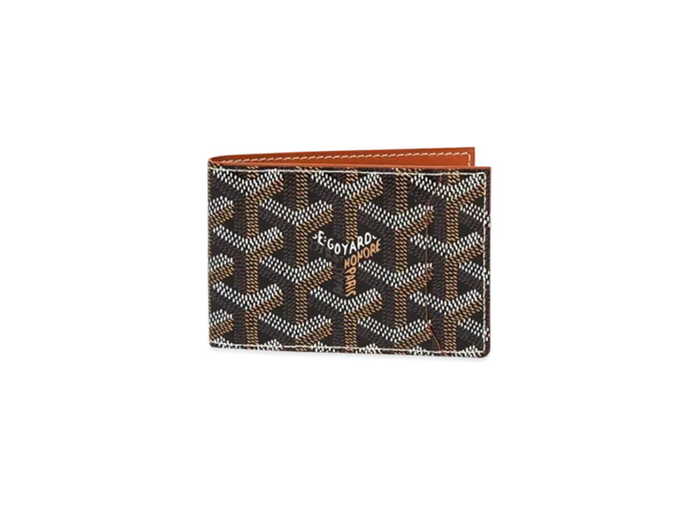 Goyard Insert Victoire Card Wallet "Black/Brown"