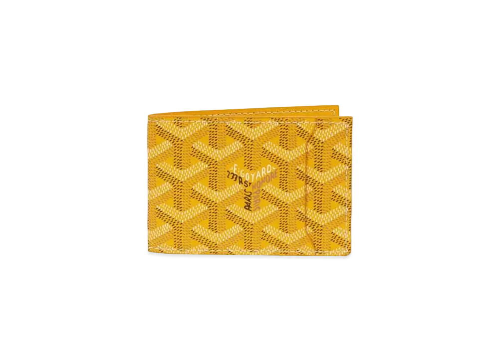 Goyard Insert Victoire Card Wallet "Yellow"