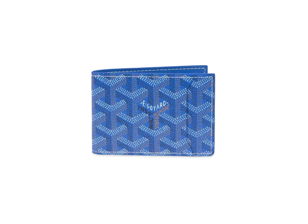 Goyard Insert Victoire Card Wallet "Blue"
