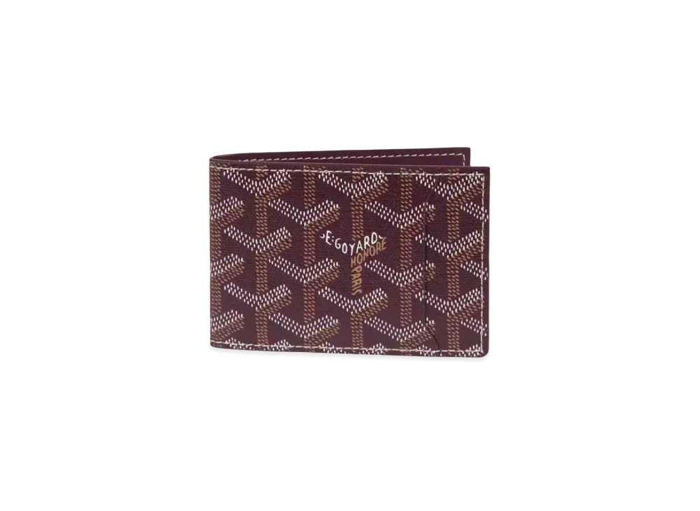 Goyard Insert Victoire Card Wallet "Burgundy"