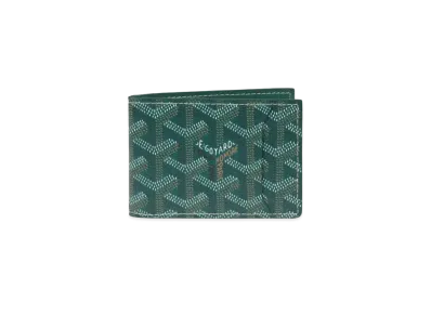 Goyard Insert Victoire Card Wallet "Green"