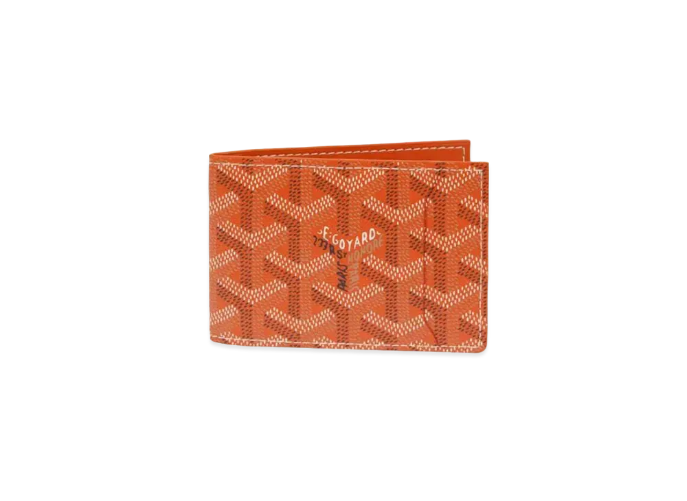 Goyard Insert Victoire Card Wallet "Orange"