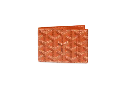 Goyard Insert Victoire Card Wallet "Orange"