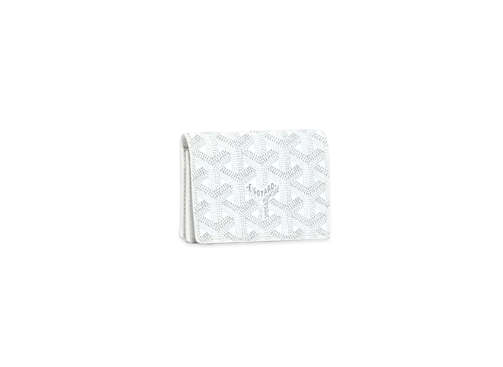 Goyard Malesherbes Card Wallet "White"
