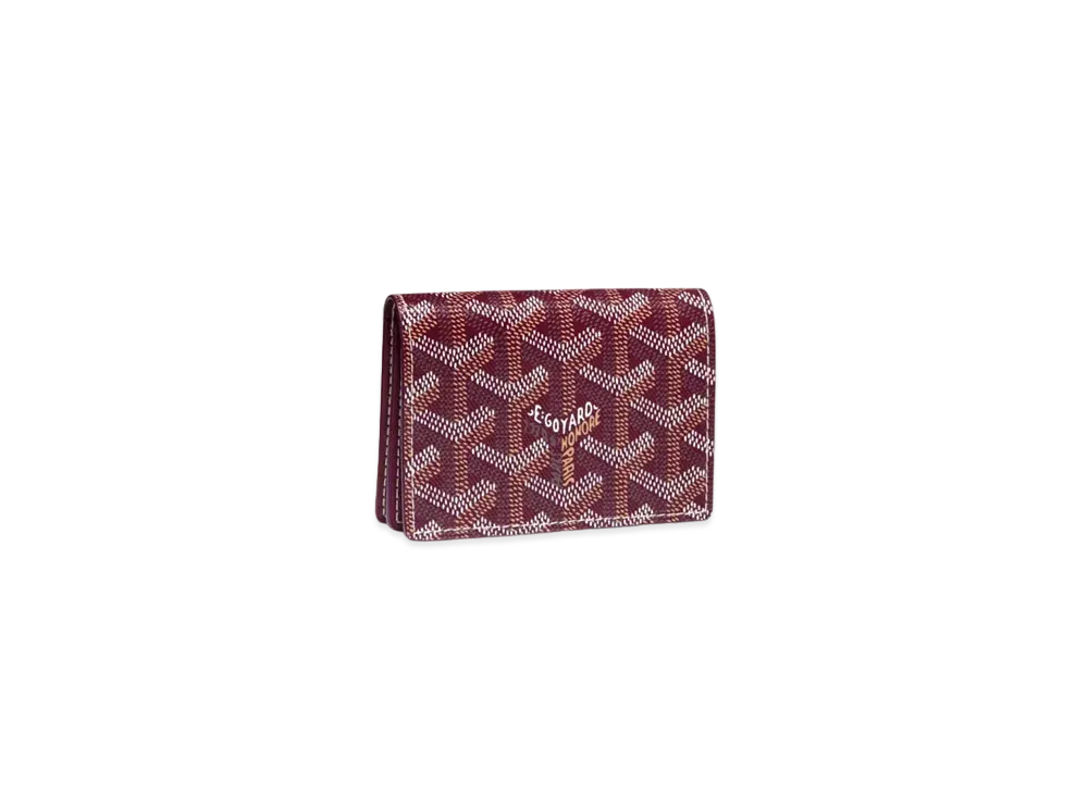 Goyard Malesherbes Card Wallet "Burgundy"