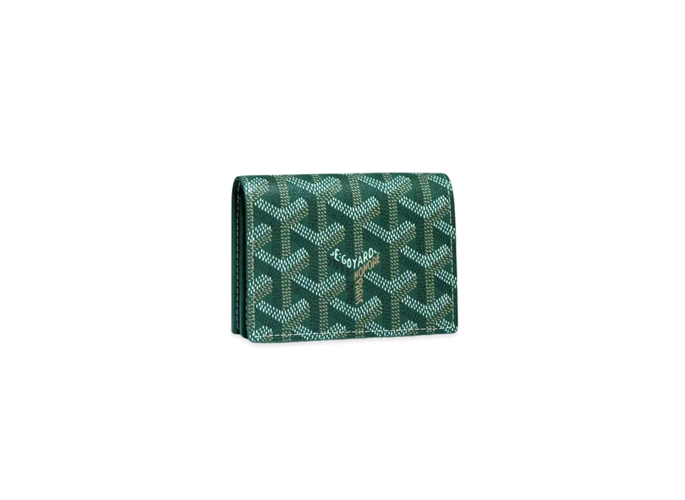 Goyard Malesherbes Card Wallet "Green"