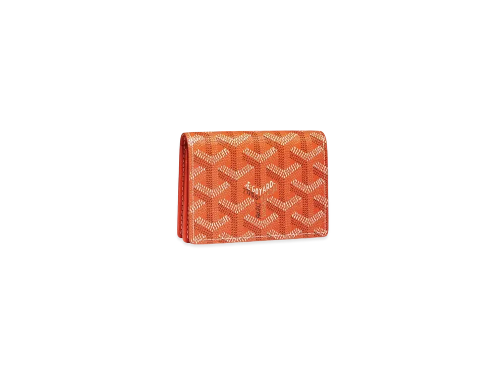 Goyard Malesherbes Card Wallet "Orange"