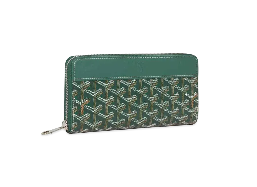 Goyard Matignon GM Wallet "Green"
