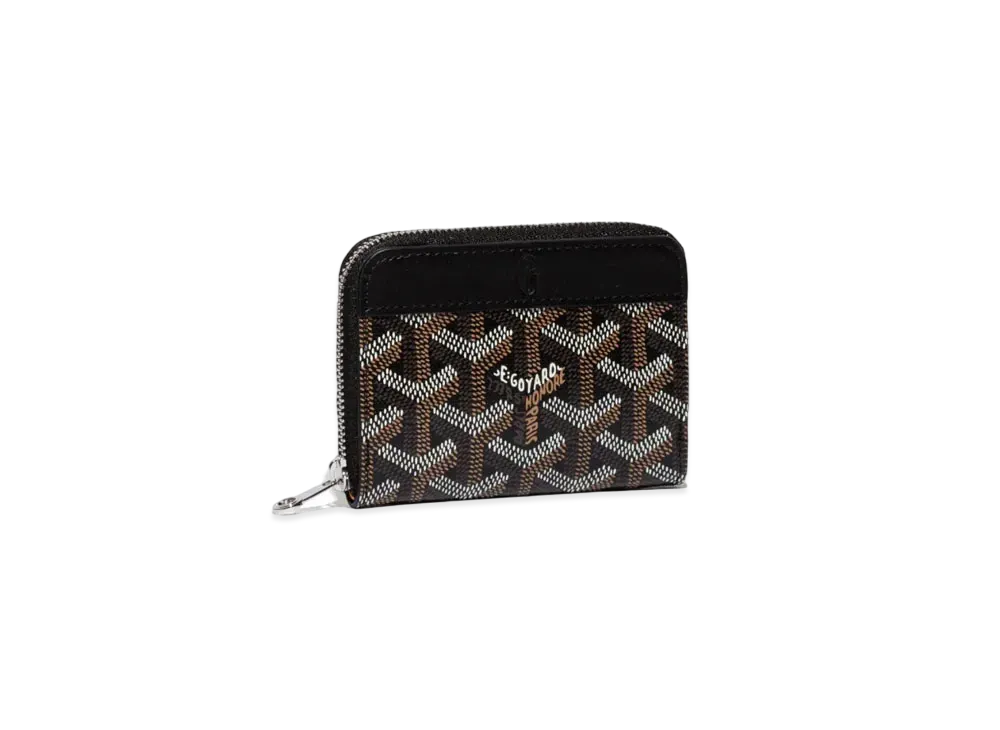 Goyard Matignon Mini Wallet "Black/Brown"