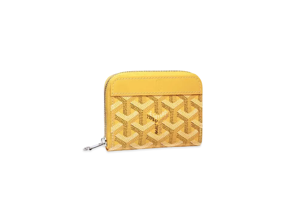 Goyard Matignon Mini Wallet "Yellow"
