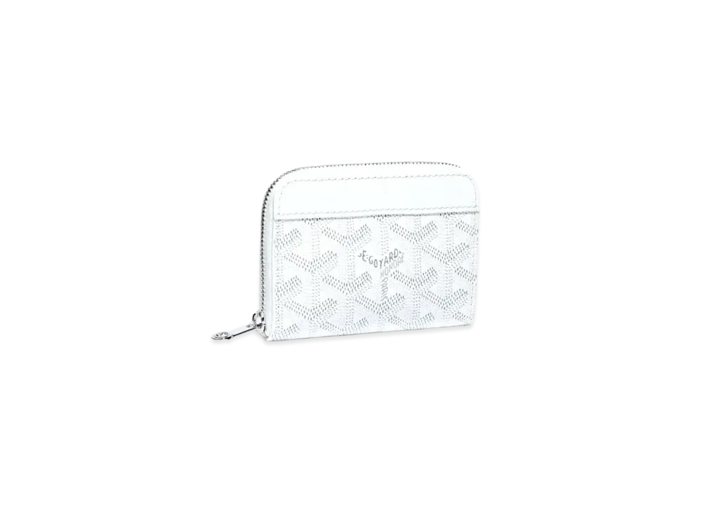 Goyard Matignon Mini Wallet "White"