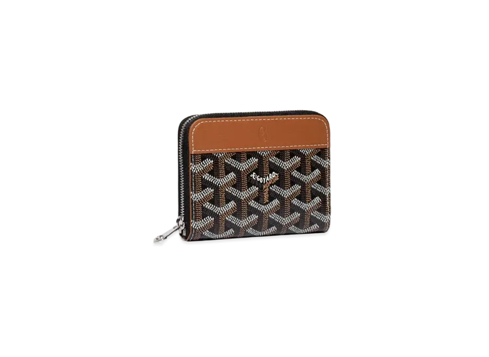 Goyard Matignon PM Wallet "Black/Brown"