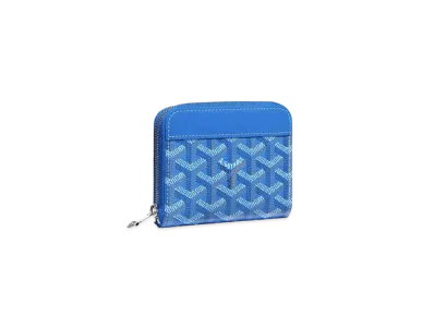 Goyard Matignon PM Wallet "Blue"