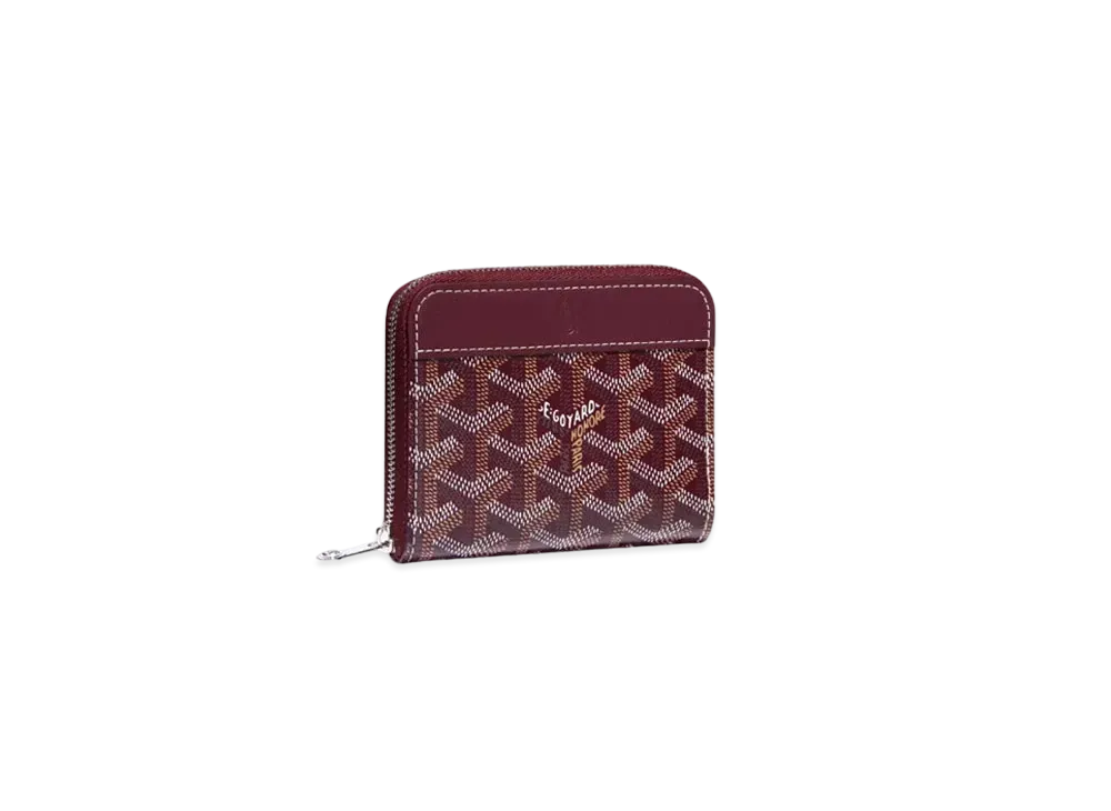 Goyard Matignon PM Wallet "Burgundy"