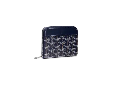 Goyard Matignon PM Wallet "Navy"