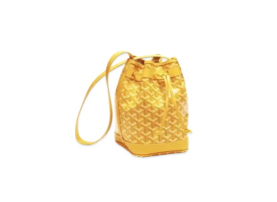 Goyard Petit Flot Bucket Bag "Yellow"