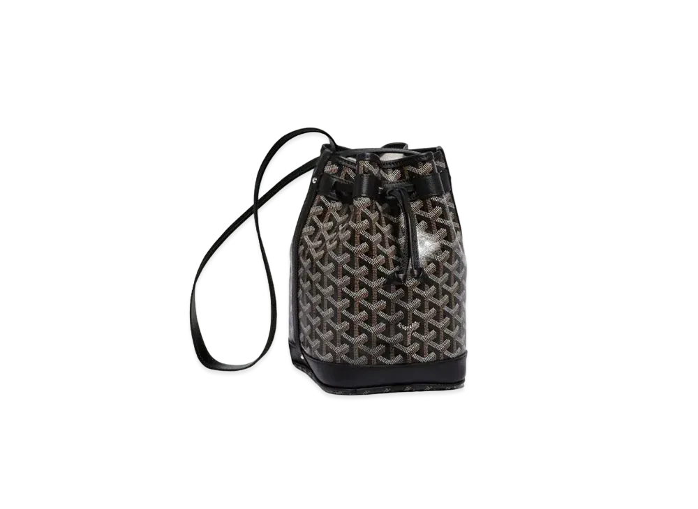 Goyard Petit Flot Bucket Bag "Black"