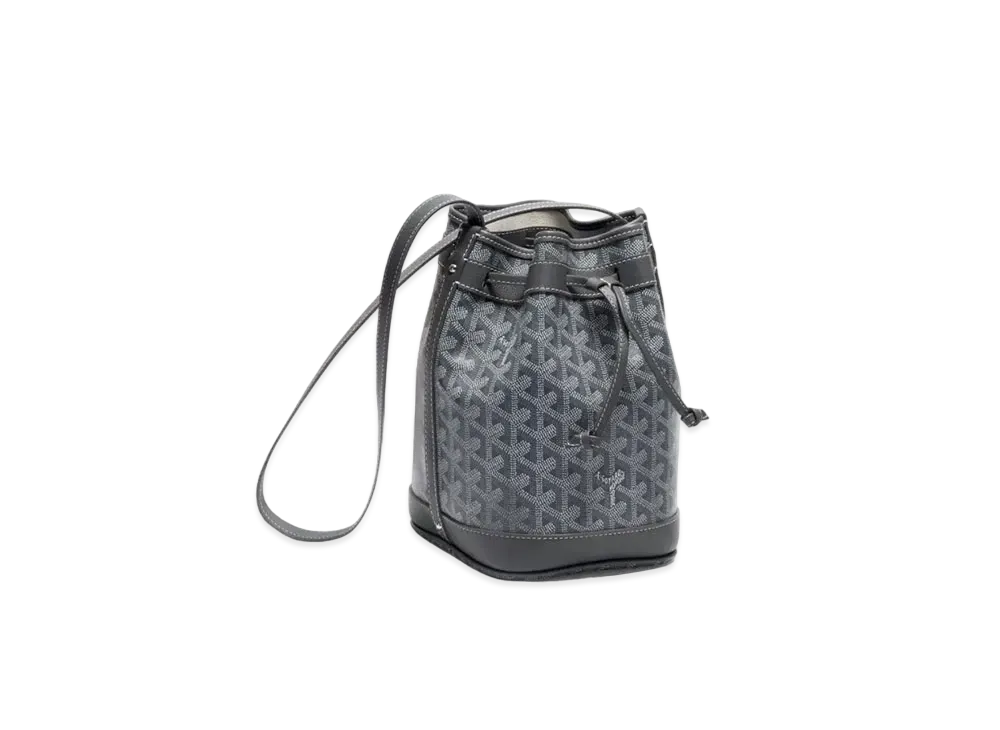 Goyard Petit Flot Bucket Bag "Gray"