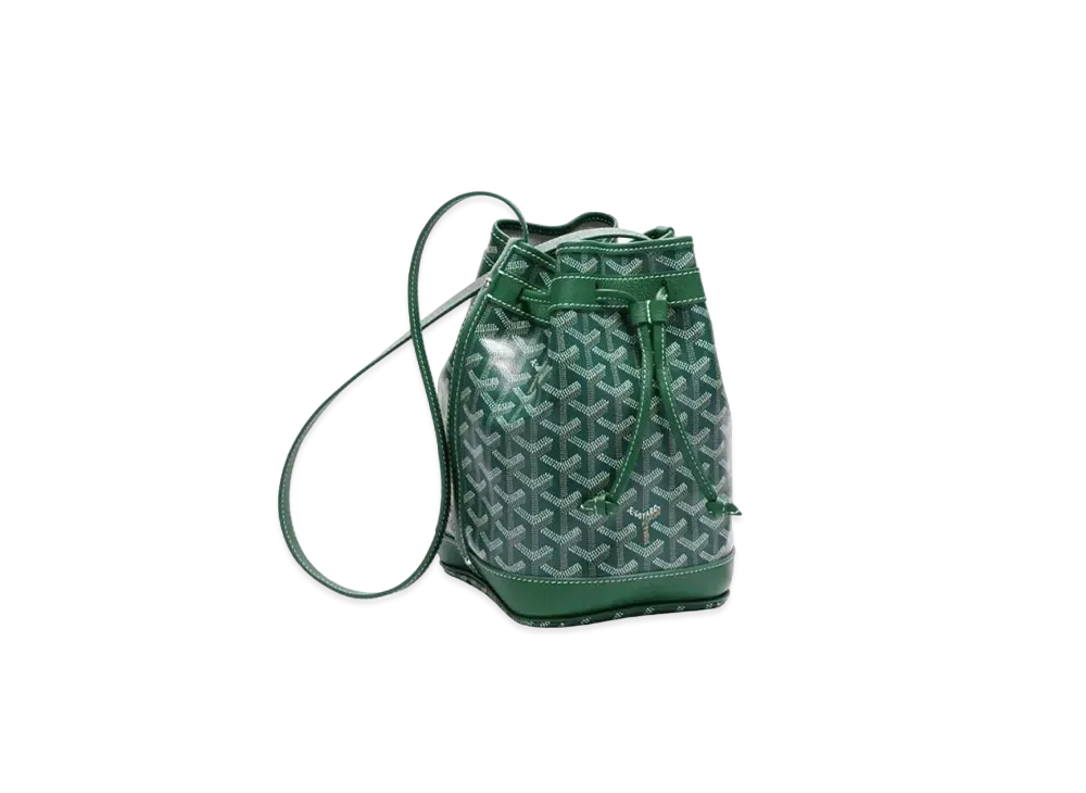 Goyard Petit Flot Bucket Bag "Green"