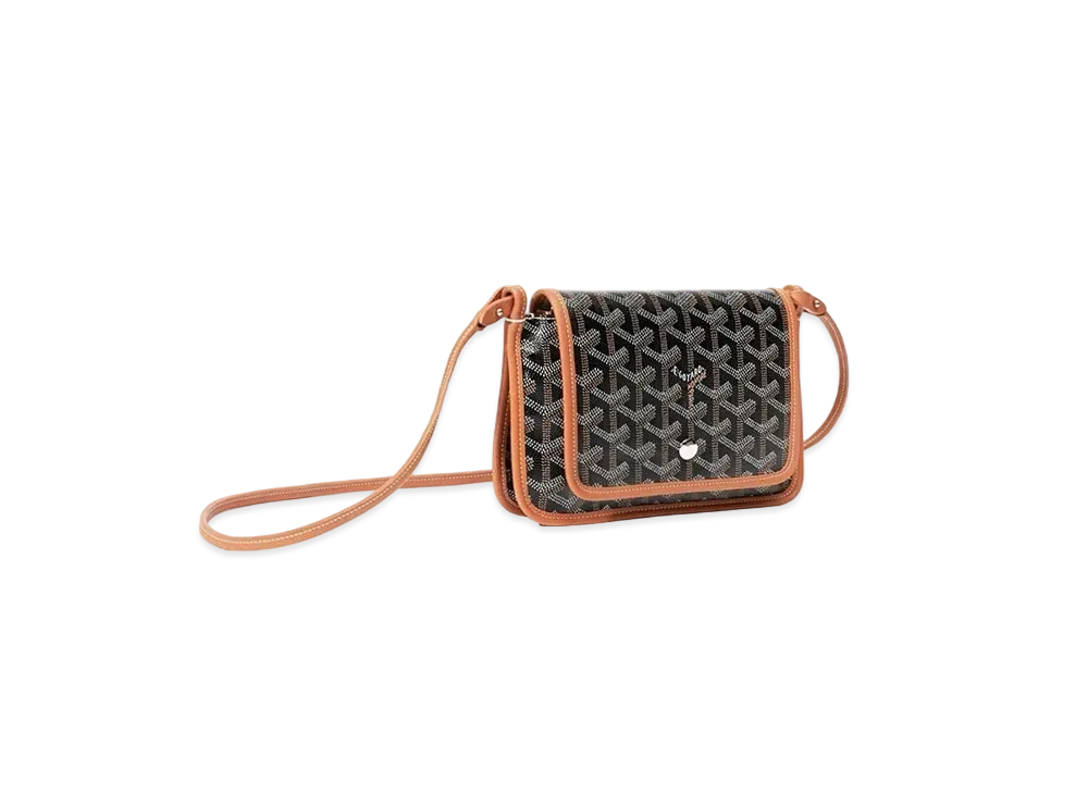 Goyard Plumet Pocket Wallet "Black/Brown"