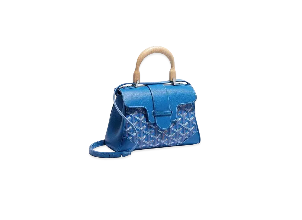 Goyard Saigon Souple Mini Bag "Blue"