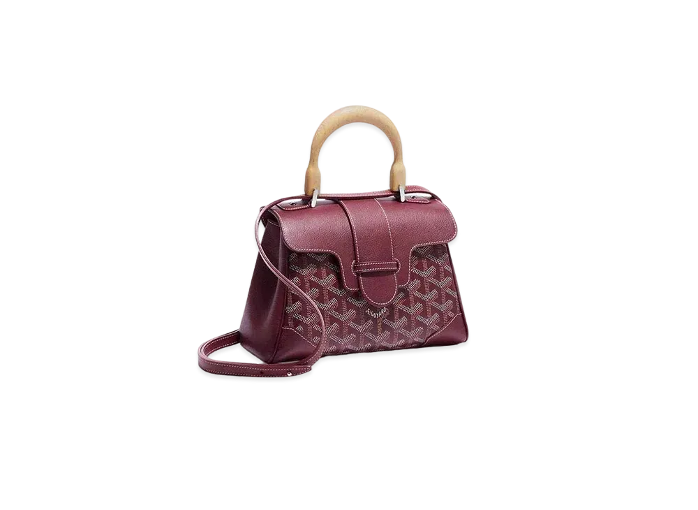 Goyard Saigon Souple Mini Bag "Burgundy"