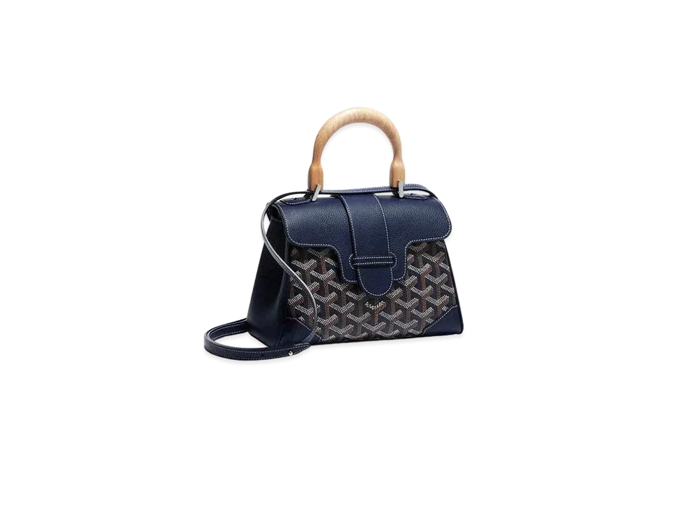 Goyard Saigon Souple Mini Bag "Navy"