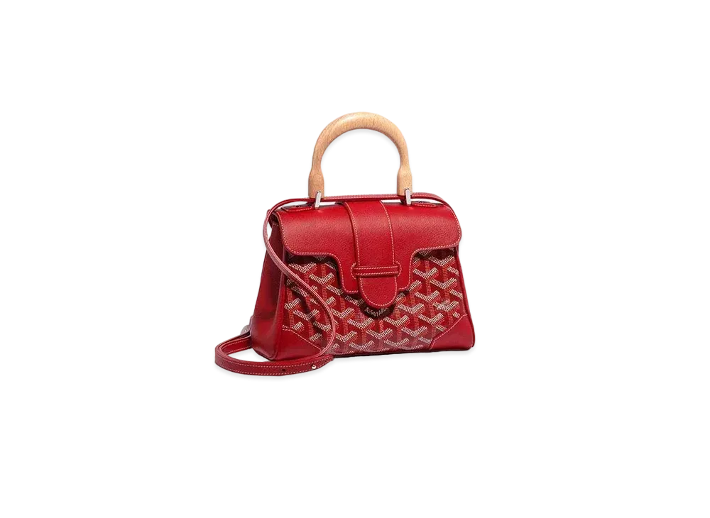 Goyard Saigon Souple Mini Bag "Red"