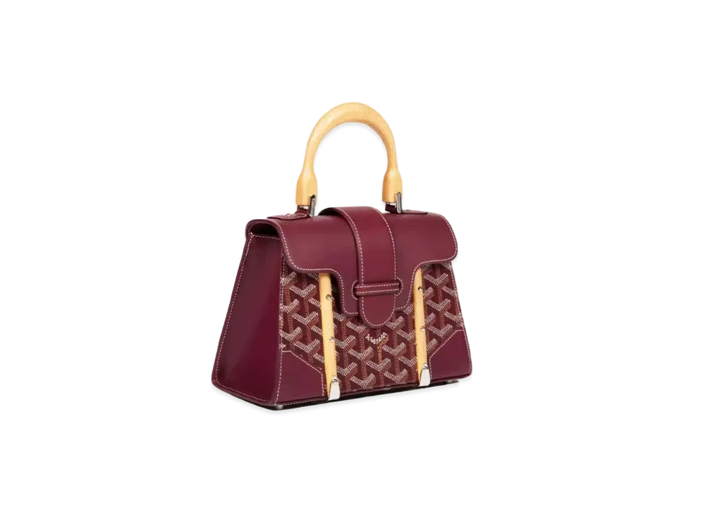 Goyard Saigon Structure Mini Bag "Burgundy"