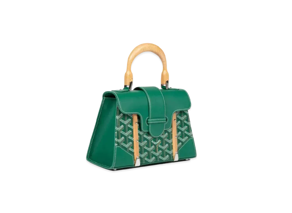 Goyard Saigon Structure Mini Bag "Green"