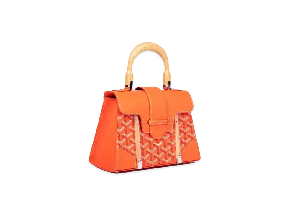 Goyard Saigon Structure Mini Bag "Orange"