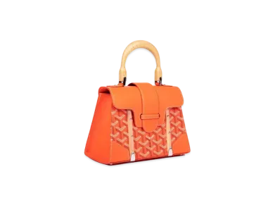 Goyard Saigon Structure Mini Bag "Orange"