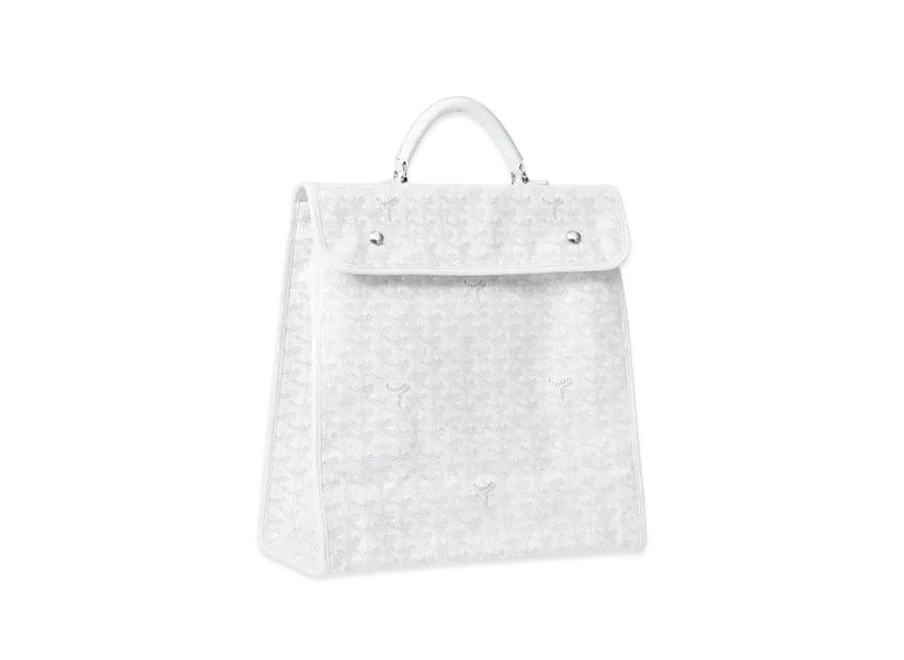 Goyard Saint Leger Backpack "White"