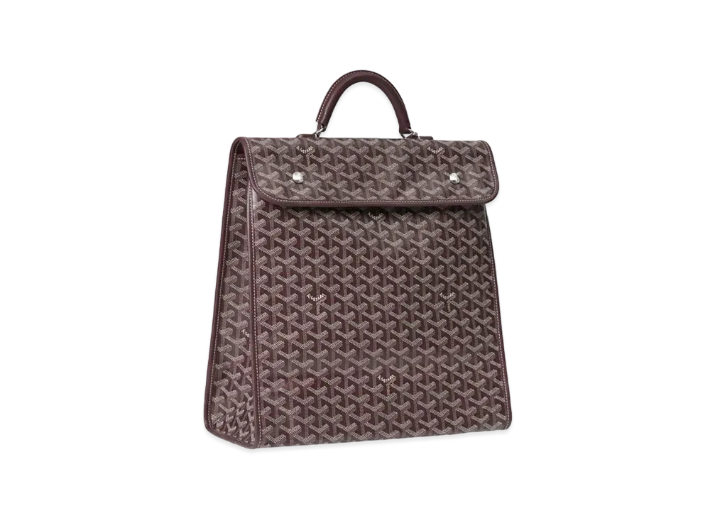 Goyard Saint Leger Backpack "Burgundy"