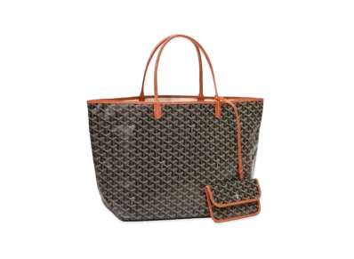 Goyard Saint Louis GM Bag "Black/Brown"