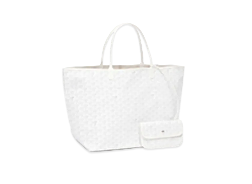 Goyard Saint Louis GM Bag "White"