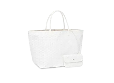 Goyard Saint Louis GM Bag "White"
