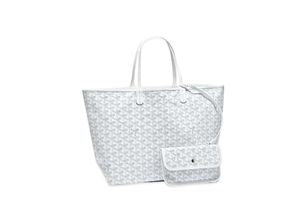 Goyard Saint Louis PM Bag "White"