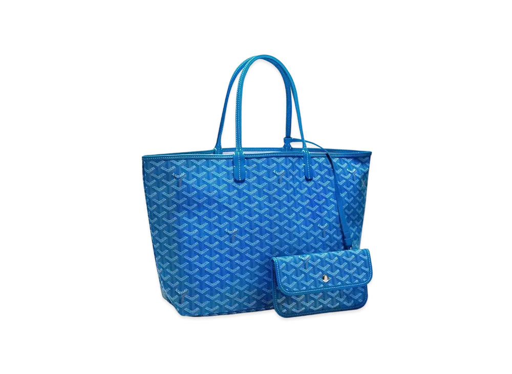Goyard Saint Louis PM Bag "Blue"