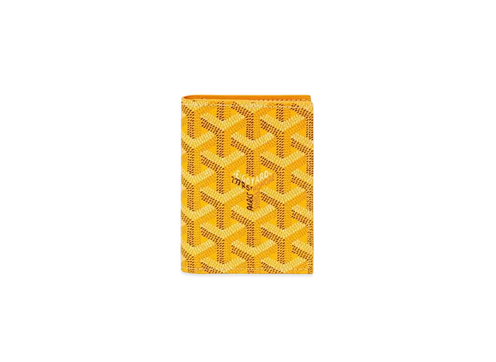 Goyard Saint-Marc Card Wallet "Yellow"