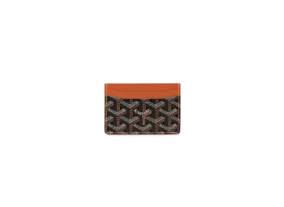 Goyard Saint-Sulpice Card Wallet "Black/Brown"