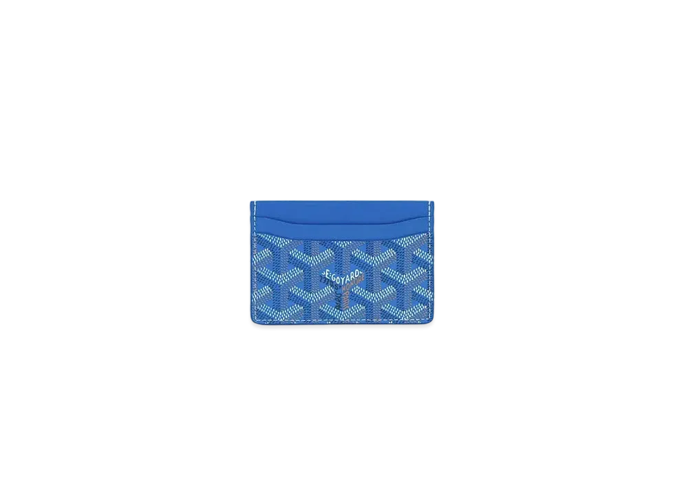 Goyard Saint-Sulpice Card Wallet "Blue"