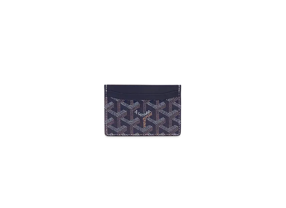 Goyard Saint-Sulpice Card Wallet "Navy"